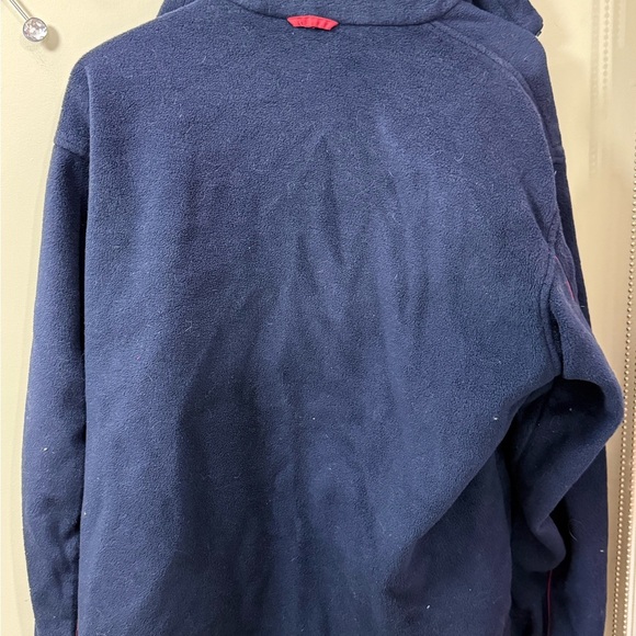 Columbia Dark Blue Men's Fleece Jacket unisex - Picture 2 of 3